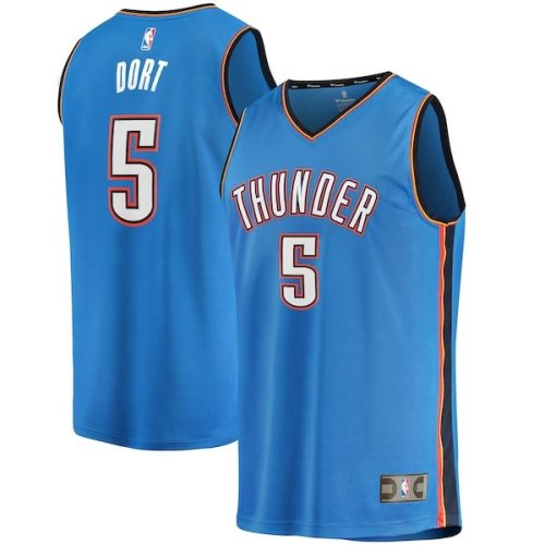 Luguentz Dort Oklahoma City Thunder Fanatics Branded Youth Fast Break Player Jersey - Icon Edition - Blue