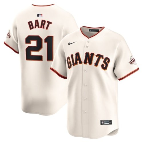 Joey Bart San Francisco Giants Nike Home Limited Player Jersey - Cream