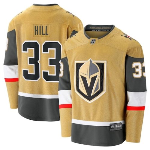 Adin Hill Vegas Golden Knights Fanatics Branded Home Breakaway Jersey - Gold