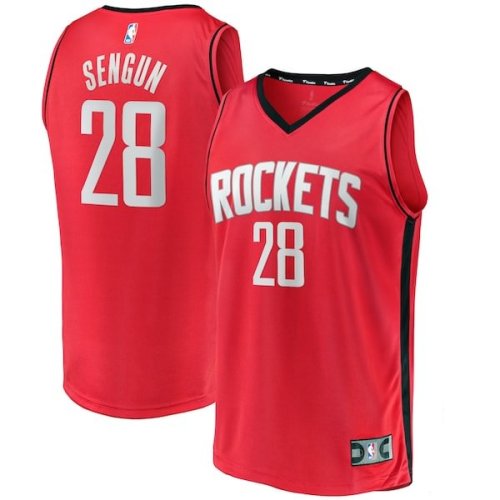 Alperen Sengun Houston Rockets Fanatics Branded Fast Break Replica Jersey - Icon Edition - Red