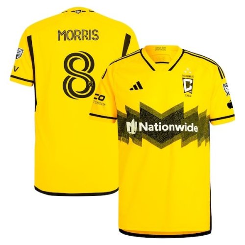 Aidan Morris Columbus Crew adidas 2024 The Home Kit Authentic Player Jersey - Yellow