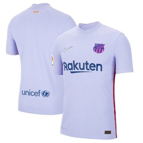 Barcelona Nike 2021/22 Away Match Authentic Jersey - Purple