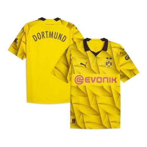 Borussia Dortmund Puma 2023/24 Third Replica Jersey - Yellow