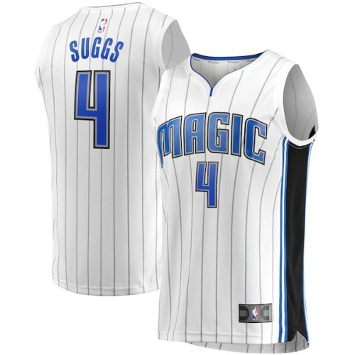 Jalen Suggs Orlando Magic Fanatics Branded Fast Break Replica Jersey - Association Edition - White/Blue