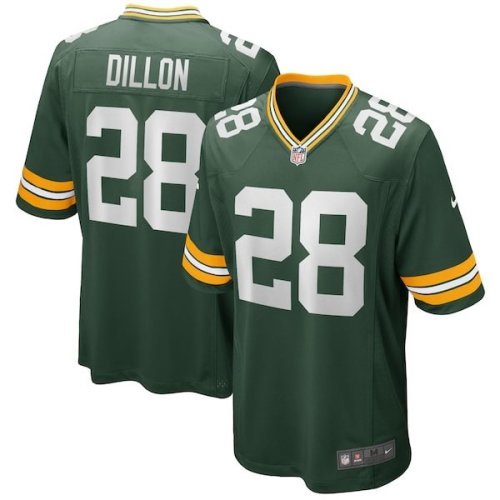 AJ Dillon Green Bay Packers Nike Game Player Jersey - Green