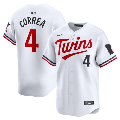 Carlos Correa Minnesota Twins Nike Home Limited Player Jersey - White