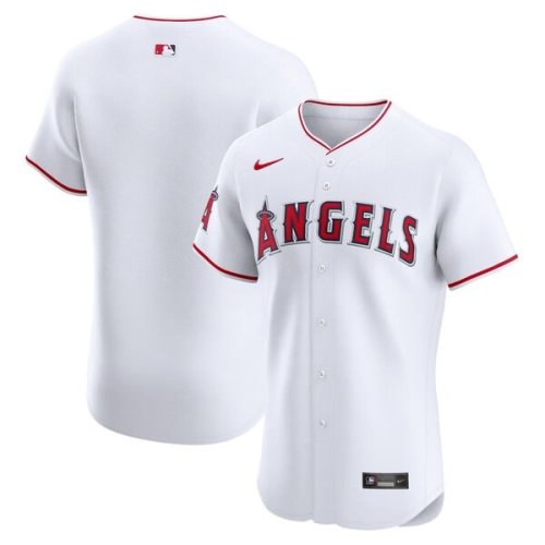 Los Angeles Angels Nike Home Elite Jersey - White