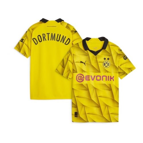 Borussia Dortmund Puma Youth 2023/24 Third Replica Jersey - Yellow