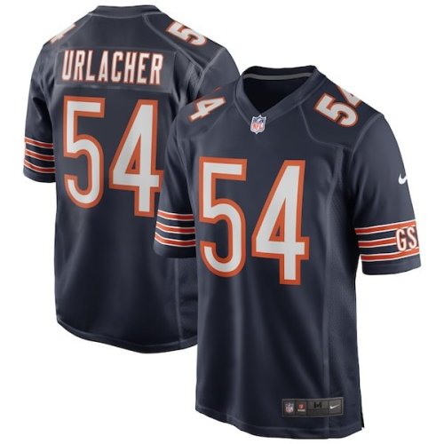 Brian Urlacher Chicago Bears Nike Game Retired Player Jersey - Navy/Orange/White
