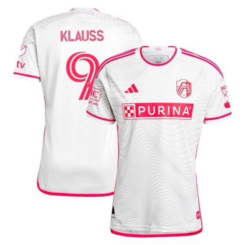 João Klauss St. Louis City SC adidas 2024 The Confluence Kit Authentic Player Jersey - White