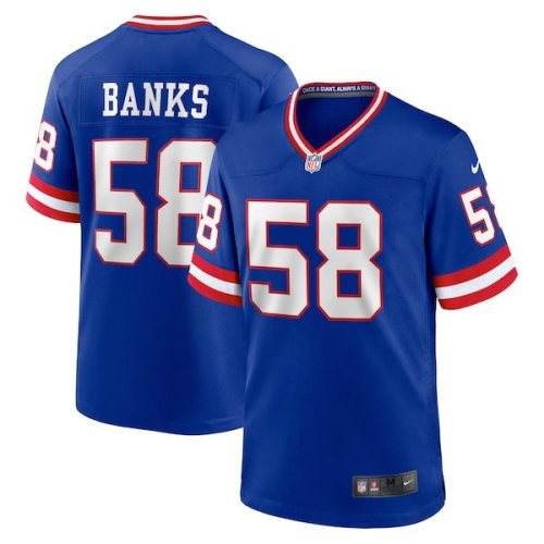 Carl Banks New York Giants Nike Classic Retired Player Game Jersey - Royal