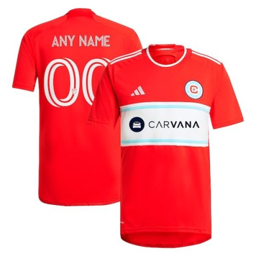 Chicago Fire adidas 2024 Return To Red Replica Custom Jersey – Red