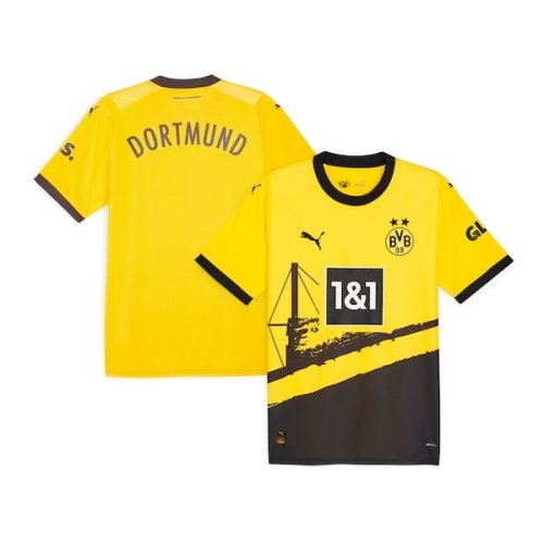 Borussia Dortmund Puma 2023/24 Home Replica Jersey - Yellow