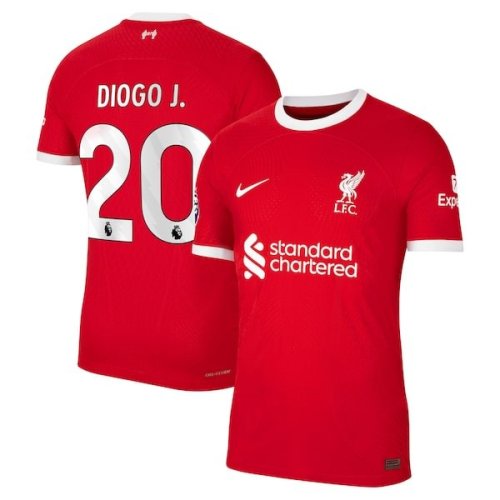 Diogo Jota Liverpool Nike 2023/24 Home Authentic Player Jersey - Red/White
