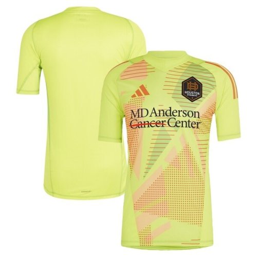 Houston Dynamo FC adidas 2024 Goalkeeper Jersey - Yellow