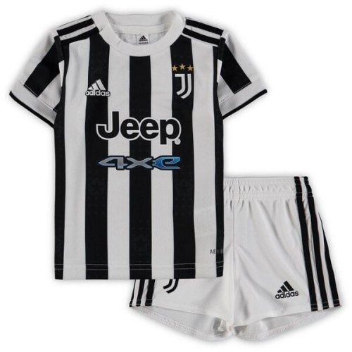 Juventus adidas Infant 2021/22 Home Replica Kit - White/Black