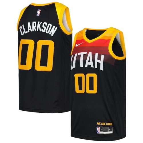 Jordan Clarkson Utah Jazz Nike Swingman Player Jersey - City Edition - Black