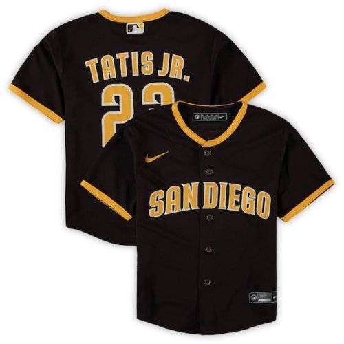 Fernando Tatis Jr. San Diego Padres Nike Preschool Road Replica Player Jersey - Brown