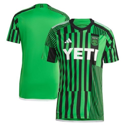 Austin FC adidas 2024 Las Voces Kit Replica Jersey - Green