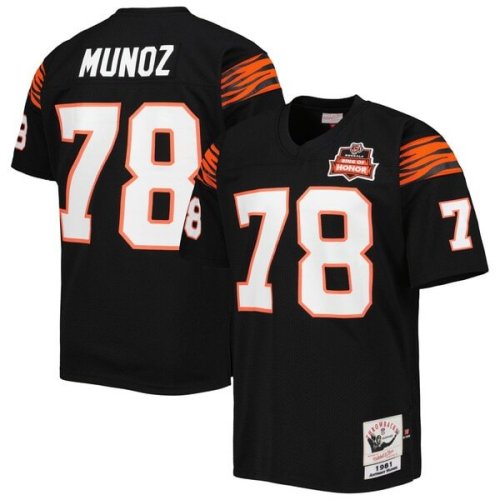 Anthony Muñoz Cincinnati Bengals  Mitchell & Ness Authentic Throwback Retired Player Jersey - Black