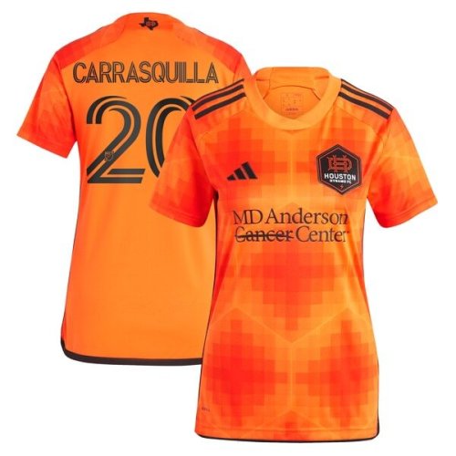Adalberto Carrasquilla Houston Dynamo FC adidas Women's 2024 El Sol Replica Jersey - Orange