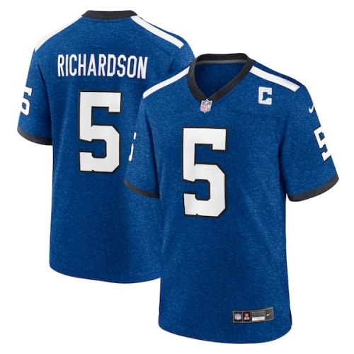 Anthony Richardson Indianapolis Colts Nike Indiana Nights Alternate Game Jersey - Royal/Royal/White