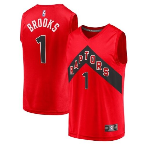 Armoni Brooks Toronto Raptors Fanatics Branded Fast Break Replica Jersey - Icon Edition - Red