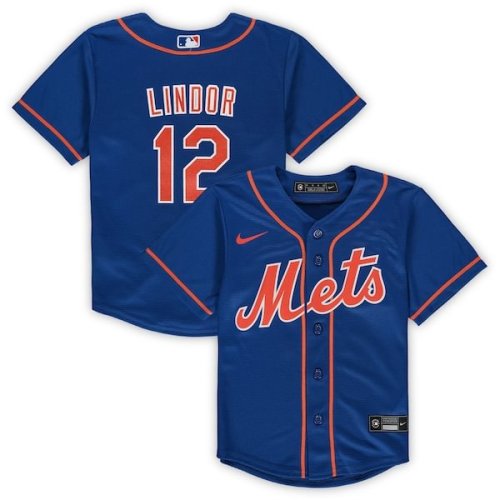 Francisco Lindor New York Mets Nike Preschool Alternate Replica Player Jersey - Royal