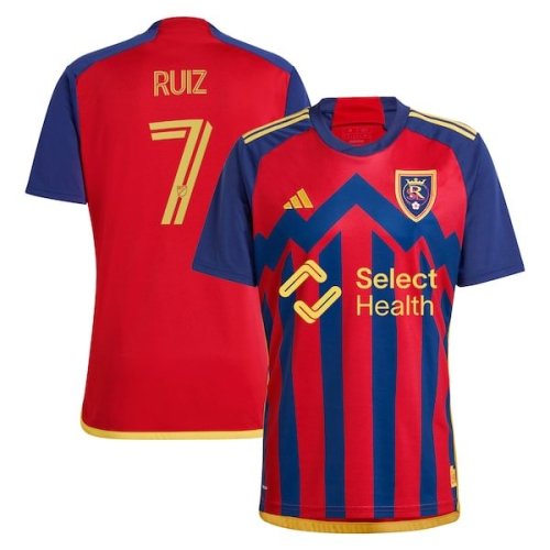 Pablo Ruiz Real Salt Lake adidas 2024 Peak Utah Replica Player Jersey – Red