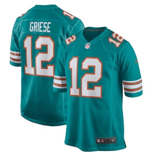 Bob Griese Miami Dolphins Nike Retired Player Jersey - Aqua/White