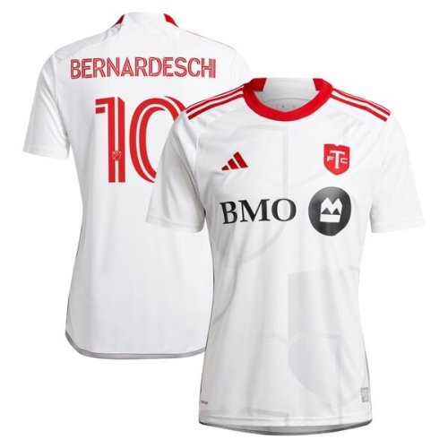 Federico Bernardeschi Toronto FC adidas 2024 GTA Kit Replica Player Jersey – White