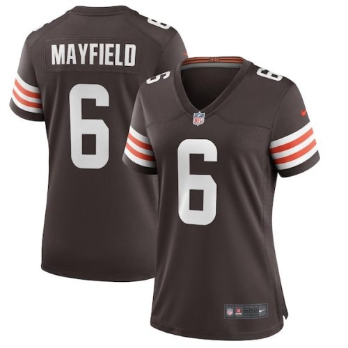 Baker Mayfield Cleveland Browns Nike Women's Game Player Jersey - Brown/White