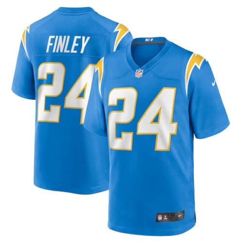AJ Finley Los Angeles Chargers Nike Team Game Jersey -  Powder Blue