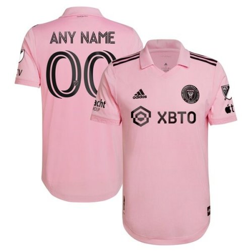 Inter Miami CF adidas 2022 The Heart Beat Kit Authentic Custom Jersey - Pink