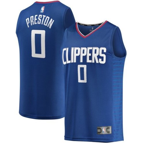 Jason Preston LA Clippers Fanatics Branded Youth Fast Break Player Jersey - Icon Edition - Royal