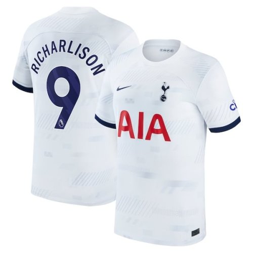 Richarlison Tottenham Hotspur Nike Youth Home 2023/24 Replica Player Jersey - White