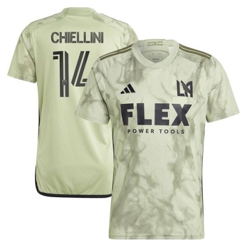 Giorgio Chiellini LAFC adidas 2024 Smokescreen Replica Player Jersey - Green