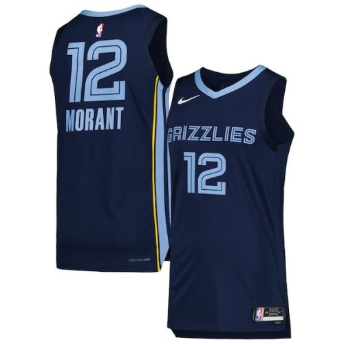 Ja Morant Memphis Grizzlies Nike Authentic Jersey - Association Edition - Navy