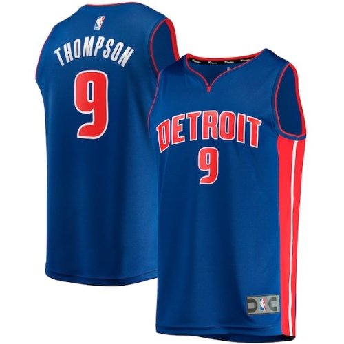 Ausar Thompson Detroit Pistons Fanatics Branded  Fast Break Replica Jersey - Icon Edition - Royal