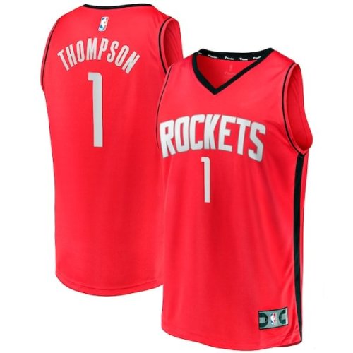 Amen Thompson Houston Rockets Fanatics Branded  Fast Break Replica Jersey - Icon Edition - Red