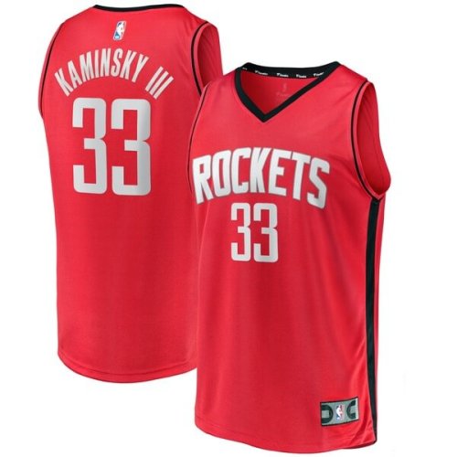 Frank Kaminsky III Houston Rockets Fanatics Branded Fast Break Player Jersey - Icon Edition - Red
