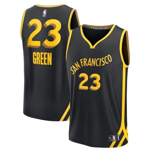 Draymond Green Golden State Warriors Fanatics Branded Unisex Fast Break Jersey - Black - City Edition