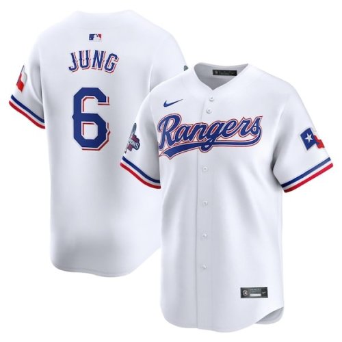 Josh Jung Texas Rangers Nike Home 2023 World Series Champions Limited Jersey - White