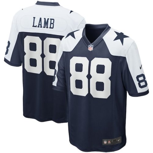 CeeDee Lamb Dallas Cowboys Nike Alternate Game Team Jersey - Navy/White