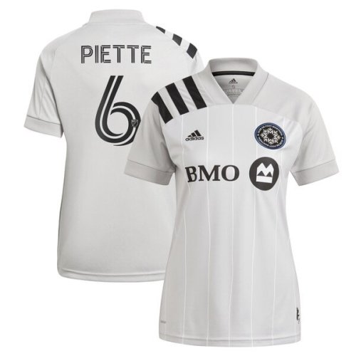Samuel Piette CF Montréal adidas Women's 2021 Secondary Replica Jersey - Gray