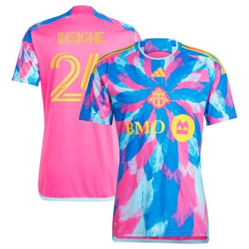 Lorenzo Insigne Toronto FC adidas 2024 The Energy Kit Replica Player Jersey - Pink