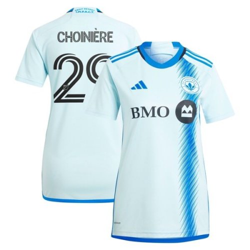 Mathieu Choinière CF Montreal adidas Women's 2024 La Main Replica Player Jersey – Light Blue