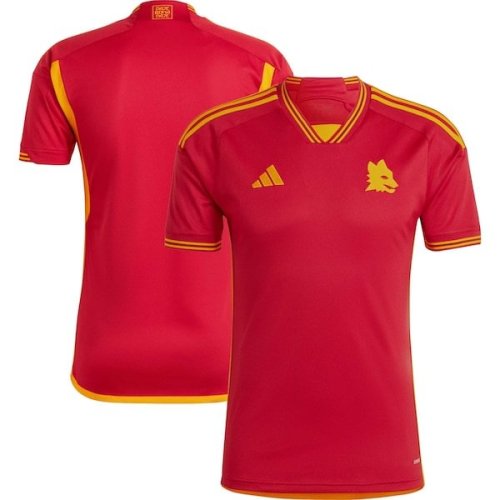 AS Roma adidas 2023/24 Home Replica Jersey - Red