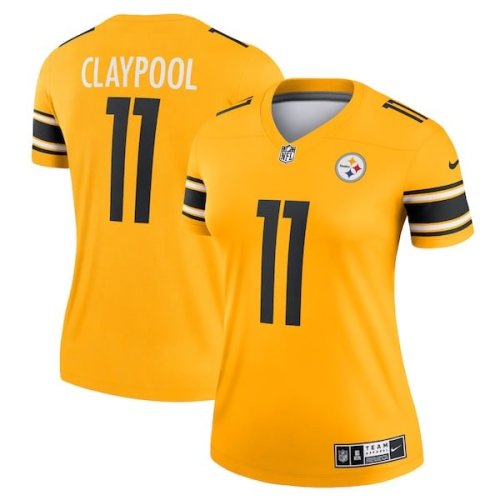 Chase Claypool Pittsburgh Steelers Nike Women's Inverted Legend Game Jersey - Gold