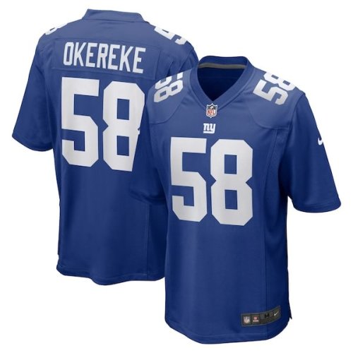 Bobby Okereke New York Giants Nike Game Player Jersey - Royal